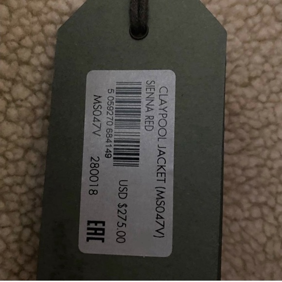 ALL SAINTS RED PLAID JACKET - Picture 9 of 9